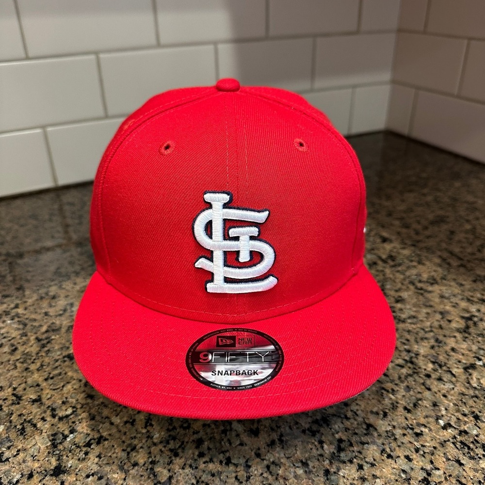 St. Louis Cardinals New Era 9FIFTY Snapback Hat Mens OSFM Red Polyester